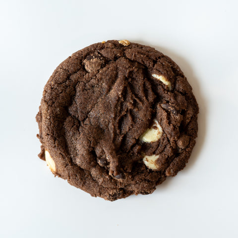 Triple chocolate biscuit