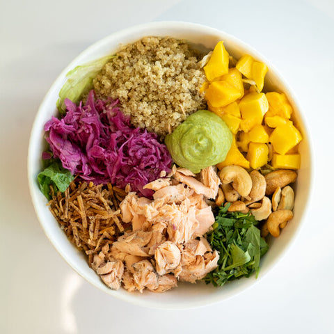 Salmon bowl